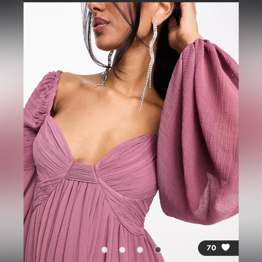 ASOS Pink Mini Dress - Picture 4 of 7